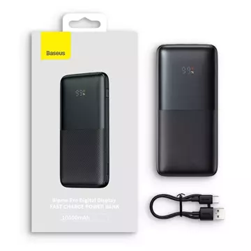 Baseus Bipow Pro Power Bank 10000mAh 20W white with USB Type A - USB Type C 3A 0.3m cable (PPBD040202)