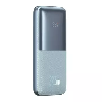 Baseus Bipow Pro Power Bank 10000mAh, 2xUSB, USB-C, 22.5W (blue)