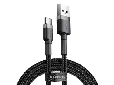 Baseus Cable Cafule USB-C Type C 2A 3m Gray