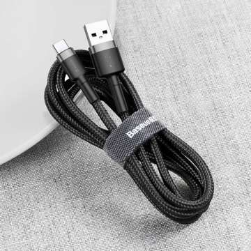 Baseus Cable Cafule USB-C Type C 2A 3m Gray