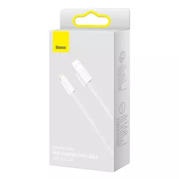 Baseus Dynamic USB to Lightning cable, 2.4A, 2m (white)