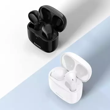 Baseus E3 Wireless Bluetooth 5.0 TWS Earbuds Waterproof IP64 White (NGTW080002)