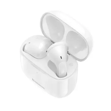 Baseus E3 Wireless Bluetooth 5.0 TWS Earbuds Waterproof IP64 White (NGTW080002)