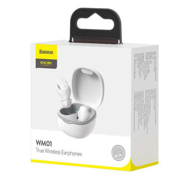 Baseus Encok WM01 TWS wireless headphones White