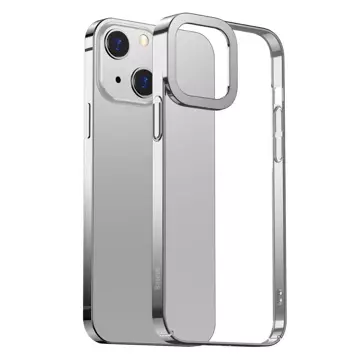 Baseus Glitter Case transparent cover iPhone 13 silver (ARMC000312)