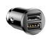 Baseus Grain car charger 2x USB 5V 3.1A black