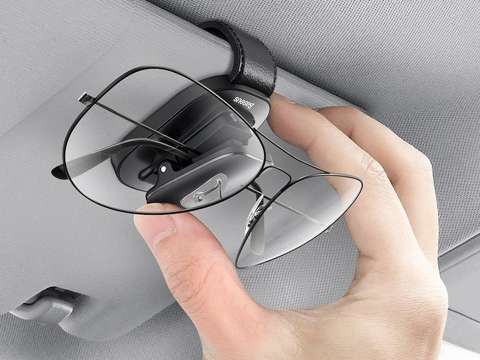 Baseus Holder glasses hanger car clip black