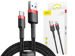 Baseus Kabel USB-C 2A 2M red black