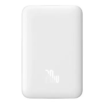 Baseus Magnetic Mini Powerbank 10000mAh 20W (white)