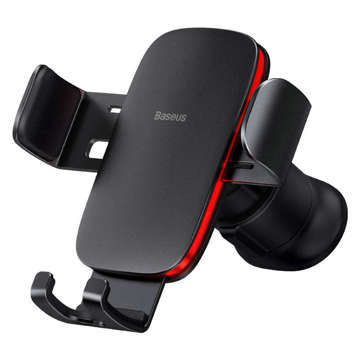 Baseus Metal Age II car phone holder for the grille Black