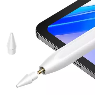 Baseus Smooth Writing 2 capacitive stylus / stylus with battery indicator (white)