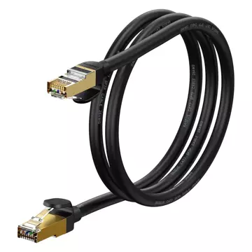 Baseus Speed ​​Seven network cable RJ45 10Gbps 1m black (WKJS010101)