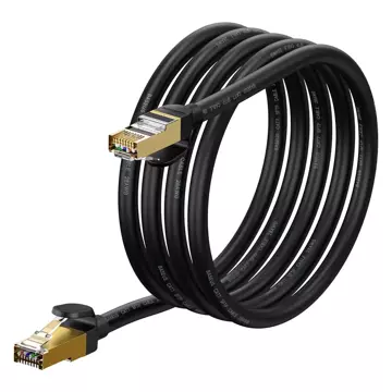 Baseus Speed ​​Seven network cable RJ45 10Gbps 2m black (WKJS010301)