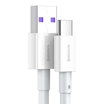 Baseus Superior Cable 1m USB to USB-C Type C 66W White