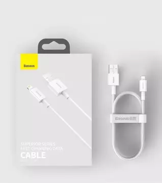 Baseus Superior USB - Lightning cable 2.4 A 1 m black (CALYS-A01)