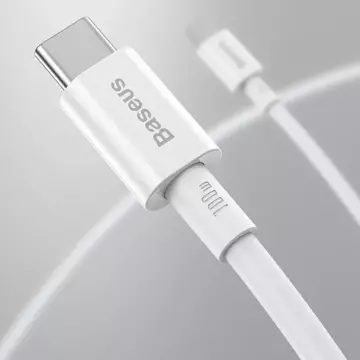 Baseus Superior kabel przewód USB Typ C - USB Typ C szybkie ładowanie Quick Charge / Power Delivery / FCP 100W 5A 20V 1m czarny (CATYS-B01)