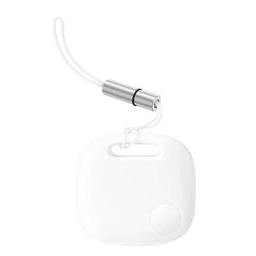 Baseus T2 Pro Bluetooth tracker with lanyard (white)