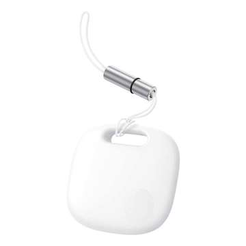 Baseus T2 Pro Bluetooth tracker with lanyard (white)