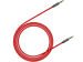 Baseus Yiven M30 audio cable mini Jack 3.5mm 1m red