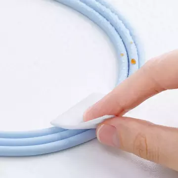 Baseus cable, USB cable - Lightning 2.4A length 2 m Jelly Liquid Silica Gel - blue