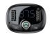 Baseus car charger transmitter Bluetooth FM MP3 T-Typed black