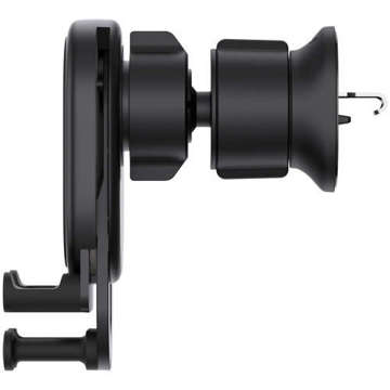 Baseus gravitational phone holder with 15W inductive charger (black)