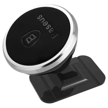 Baseus magnetic car phone holder (silver)