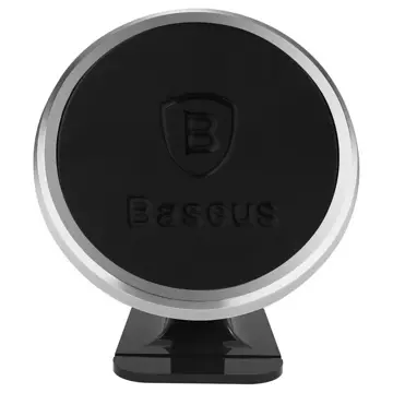 Baseus magnetic car phone holder (silver)