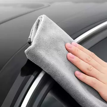 Baseus microfiber car drying towel microfiber 40 cm x 80 cm gray (CRXCMJ-A0G)