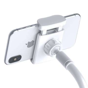 Baseus phone/tablet clip holder (silver)