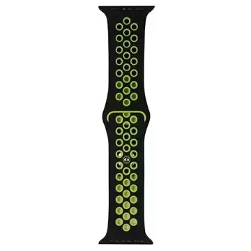 Beline Apple Watch Sport Silicone band 38/40/41mm black/lime black/lime