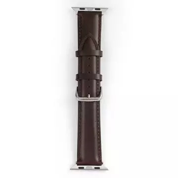 Beline Leather smartwatch strap for Apple Watch 42/44/45/49mm brown/brown