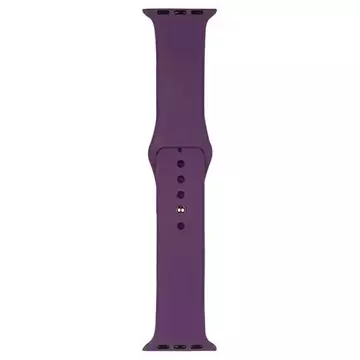 Beline Silicone Smartwatch Strap for Apple Watch 42/44/45/49mm Purple/Purple