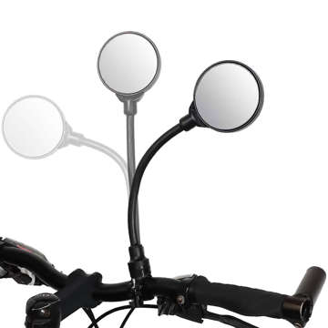 Bicycle mirror Rockbros FK-419 spherical convex adjustable 360 ​​black (1 pc.)