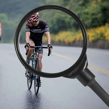 Bicycle mirror Rockbros FK-419 spherical convex adjustable 360 ​​black (2 pcs.)