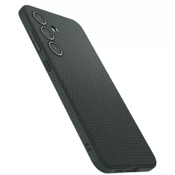 Black Liquid Air Case for Samsung Galaxy S24 FE Abyss Green