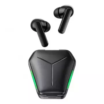 Bluetooth 5.0 Headphones USAMS TWS JY series Gaming wireless earbuds black/black BHUJY01