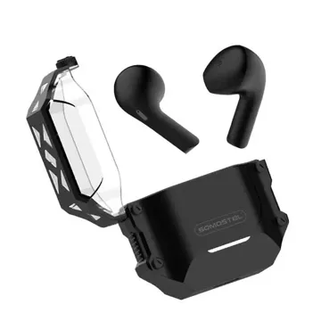 Bluetooth 5.0 Wireless Headphones Somostel TWS Armour ANC SMS-I550 In-Ear with Case Black