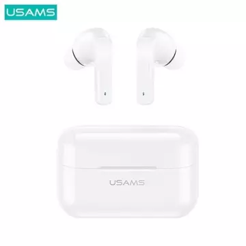 Bluetooth 5.0 headphones USAMS TWS LY series ANC wireless white/white BHULY06