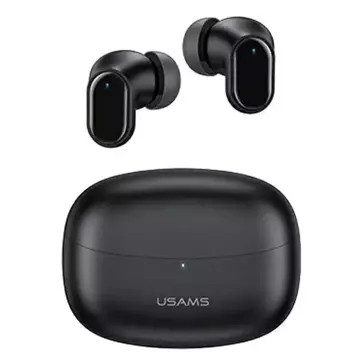 Bluetooth 5.1 headphones USAMS TWS BH series wireless black/black BHUBH01