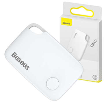 Bluetooth Baseus T2 wireless GPS tracker for dog keys White