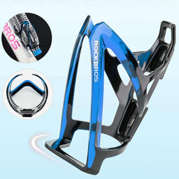 Bottle cage drink bottle water bike bottle holder RockBros Blue