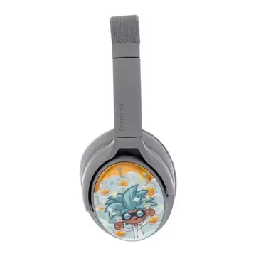 BuddyPhones Cosmos Plus ANC wireless headphones for children (gray)