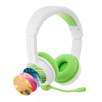 BuddyPhones School wireless headphones for children (green)