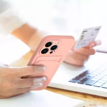 CARD CASE for IPHONE 14 PLUS pink