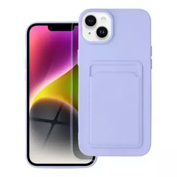 CARD CASE for IPHONE 14 PLUS purple