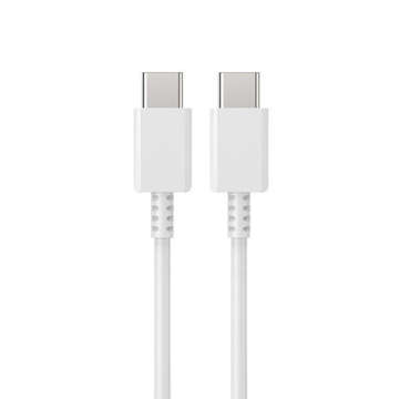 Cable USB-C - USB-C Type-C 3A Power Delivery PD QC cable 1M White 1pc