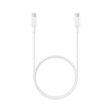 Cable USB-C - USB-C Type-C 3A Power Delivery PD QC cable 1M White 1pc