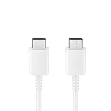 Cable USB-C - USB-C Type-C 3A Power Delivery PD QC cable 1M White 1pc