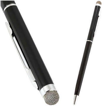 Capacitive stylus with pen